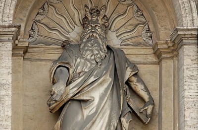 Moses with horns 