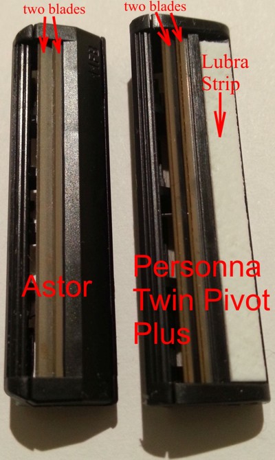 Personna Twin Pivot Plus & Astor
